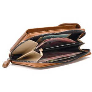 Pack x10 Bandoleras Billetera Mujer Símil Cuero – 2 Colores