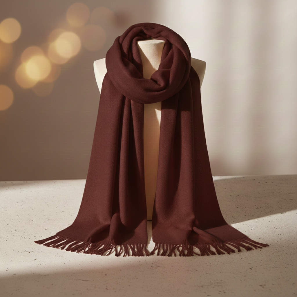 Pack x16 Pashminas Cashmere Surtidas – 4 Colores
